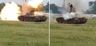 Tatbikatta facia! Tank patladı, 2 asker feci şekilde can verdi