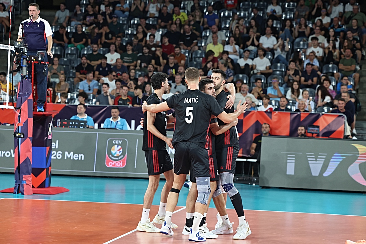 A Milli Erkek Voleybol Takımı, Almanya'ya 3-1 mağlup oldu