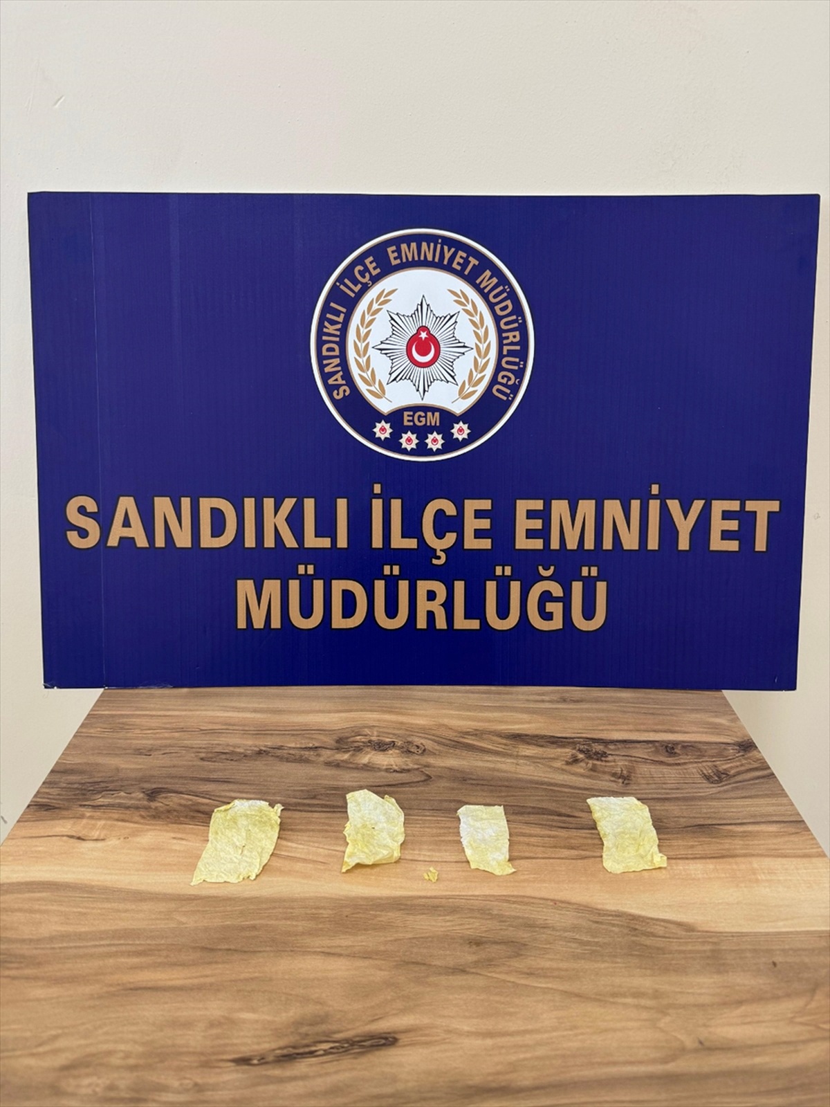 Afyonkarahisar'da uyuşturucu operasyonunda bir şüpheli tutuklandı
