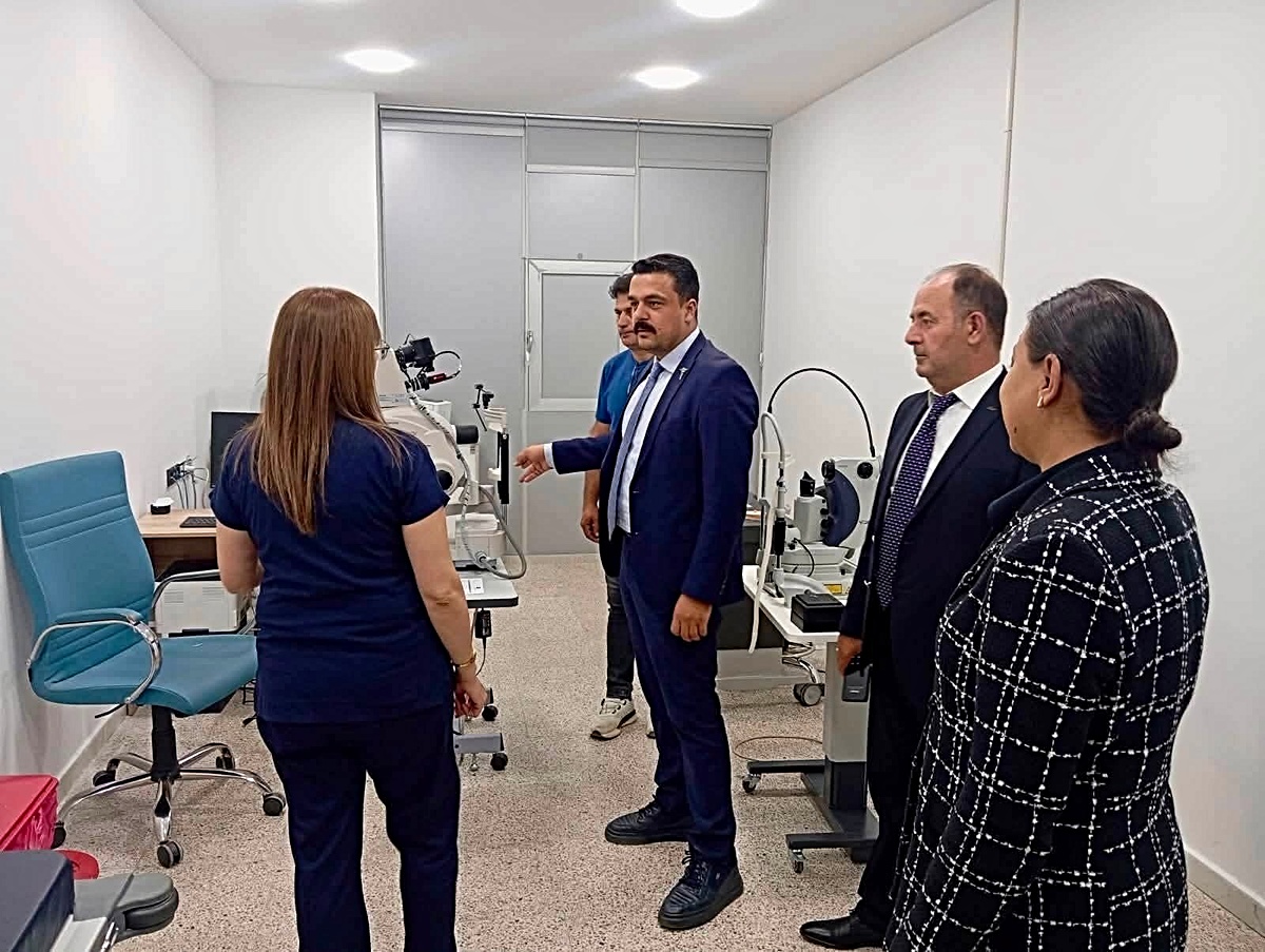 Ağrı Eğitim ve Araştırma Hastanesi'nde 'Yeni Göz Poliklinikleri Hizmete Açıldı'