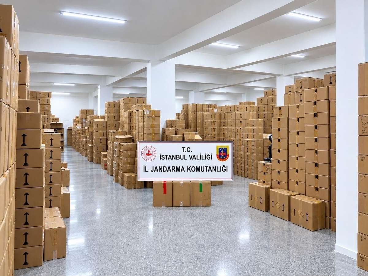 Bağcılar’da 200 milyon liralık sahte parfüm operasyonu