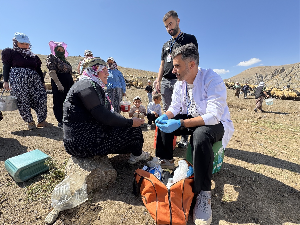 Berivanlar için sağlık hizmetini yaylaya taşıdılar