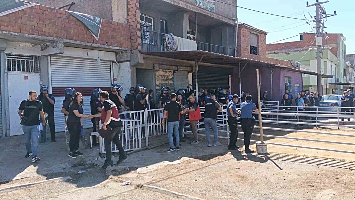 Diyarbakır’da kaçak kesim yerleri mühürlendi