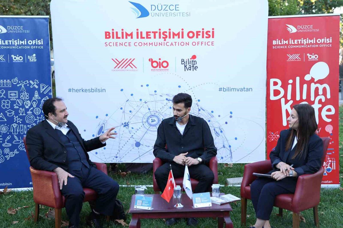 Düzce Üniversitesi ‘Gazze İçin Bilim Kafe’ etkinliklerine devam ediyor