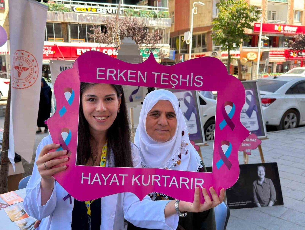 Hakkâri’de kanserde erken teşhis için farkındalık çalışması