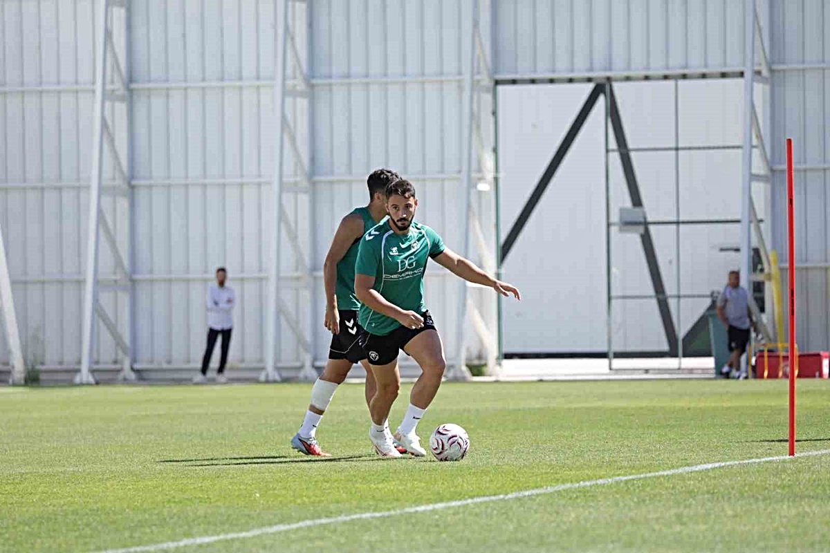 Konyaspor, Trabzonspor maçı hazırlıklarını sürdürdü