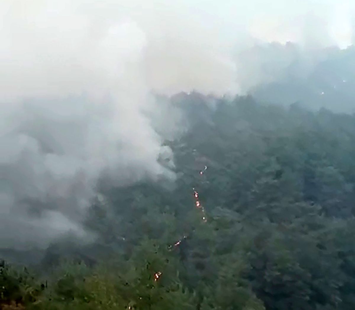Kozan’da başlayıp, 2 ilçeye daha sıçrayan orman yangını 3’üncü gününde