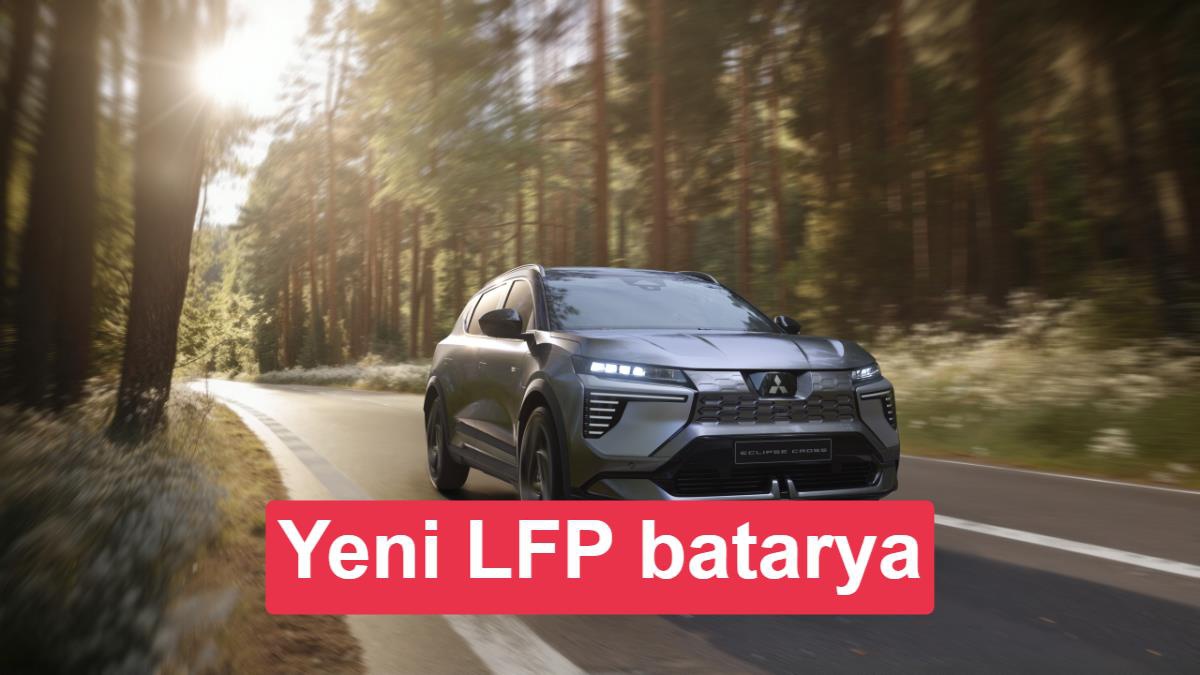 Mitsubishi Eclipse Cross'a yeni batarya ve daha hızlı şarj güncellemesi