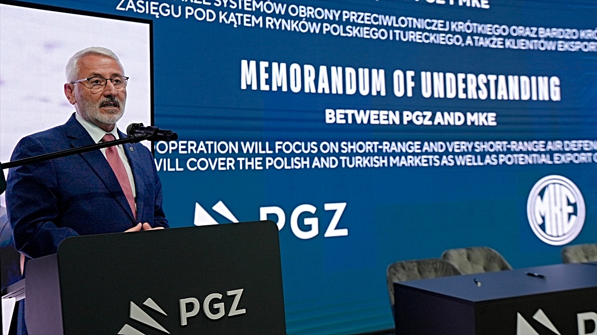 MKE, Polonyalı PGZ ile hava savunması alanında mutabakat zaptı imzaladı