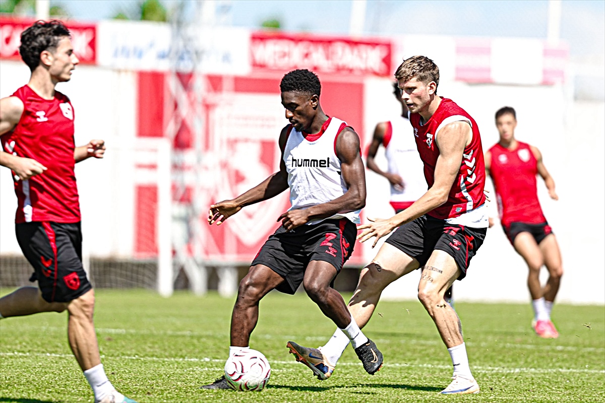 Samsunspor, Arca Çorum FK maçının hazırlıklarına devam etti