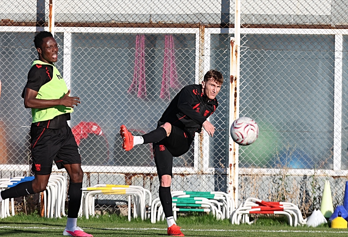 Sivasspor, Muğlaspor maçının hazırlıklarını sürdürdü