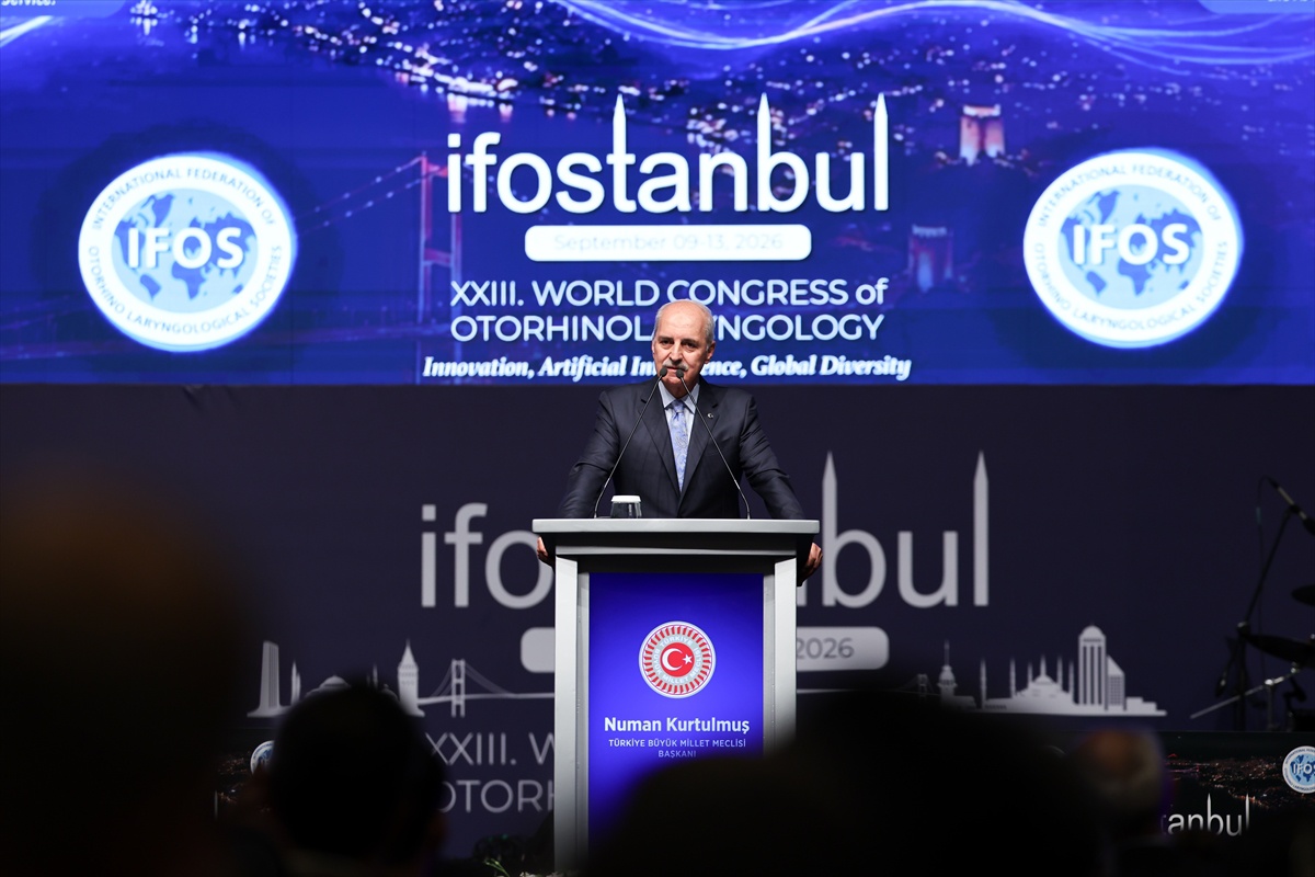 TBMM Başkanı Kurtulmuş, 23. IFOS Dünya Kongresi'nde konuştu: