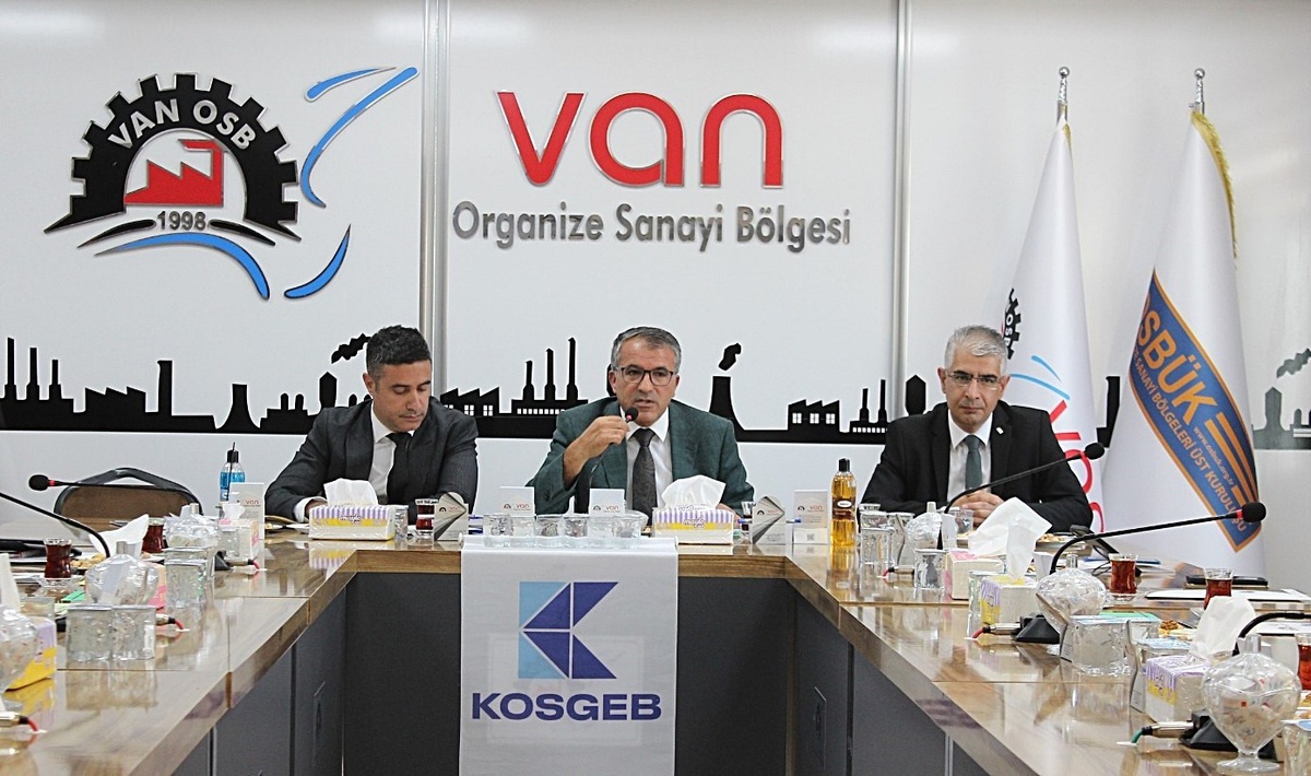 Van OSB Başkanı Memet Aslan’dan girişimcilere KOSGEB çağrısı: 'Güncel destekler sanayimize güç katacak'
