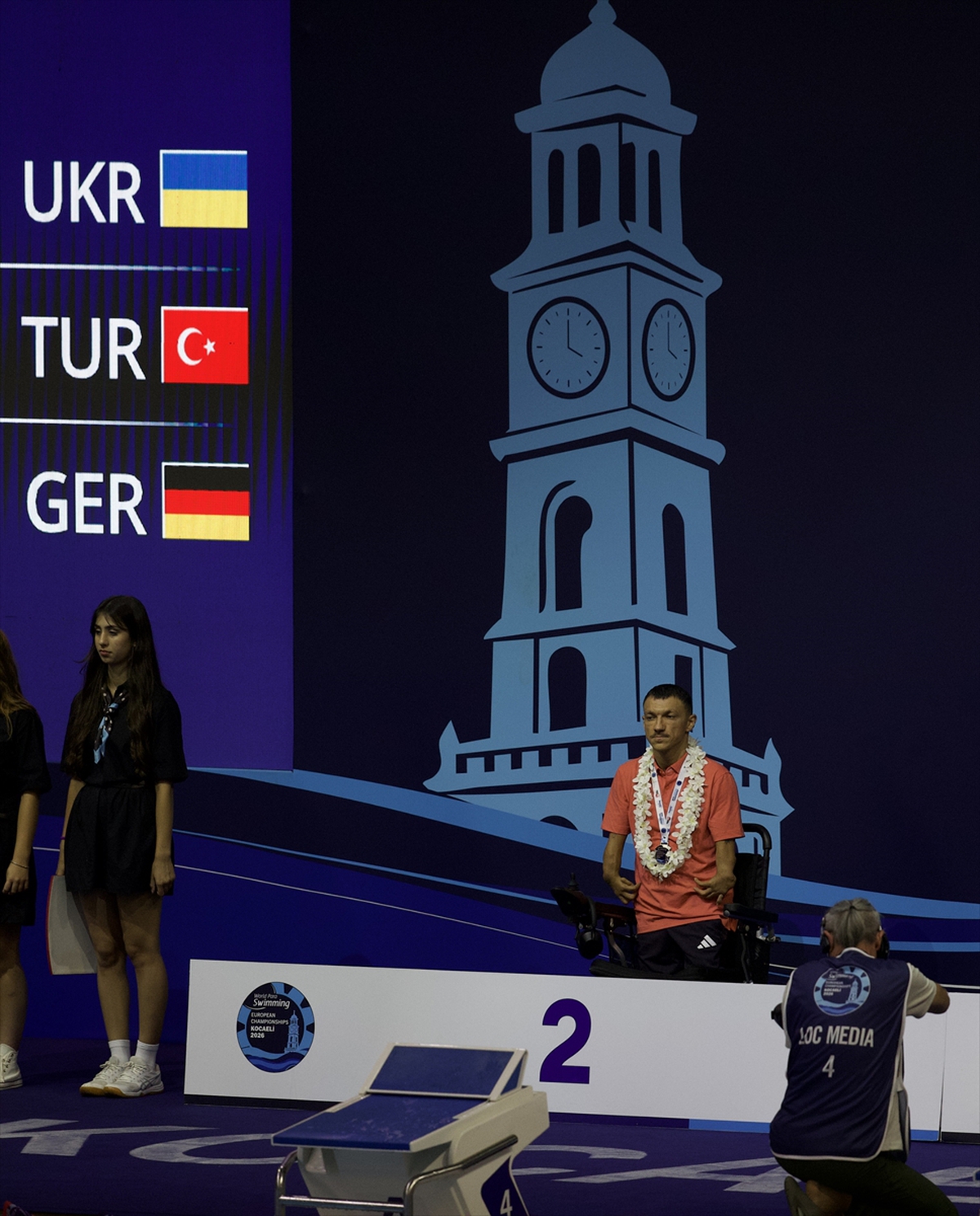 2026 Avrupa Para Yüzme Şampiyonası'nın son gününde milli sporculardan 2 altın madalya