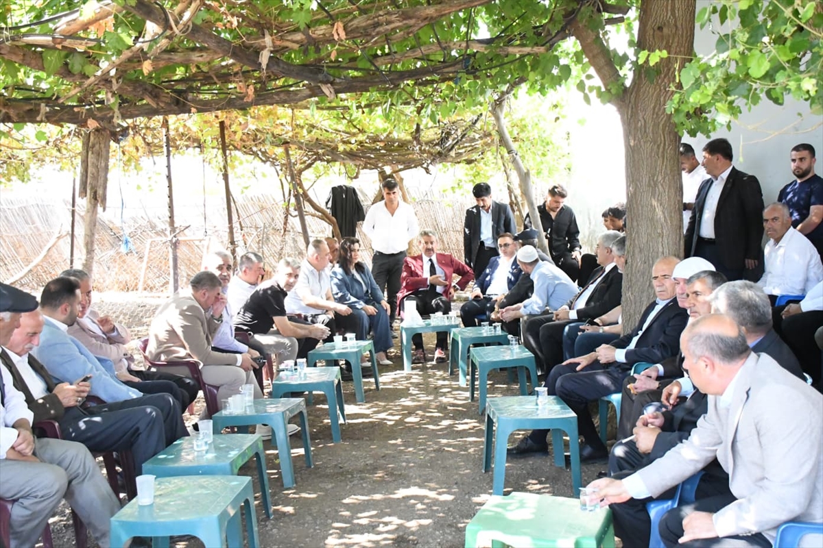 AK Parti Şırnak Milletvekili Tatar, Silopi'de köyleri ziyaret etti