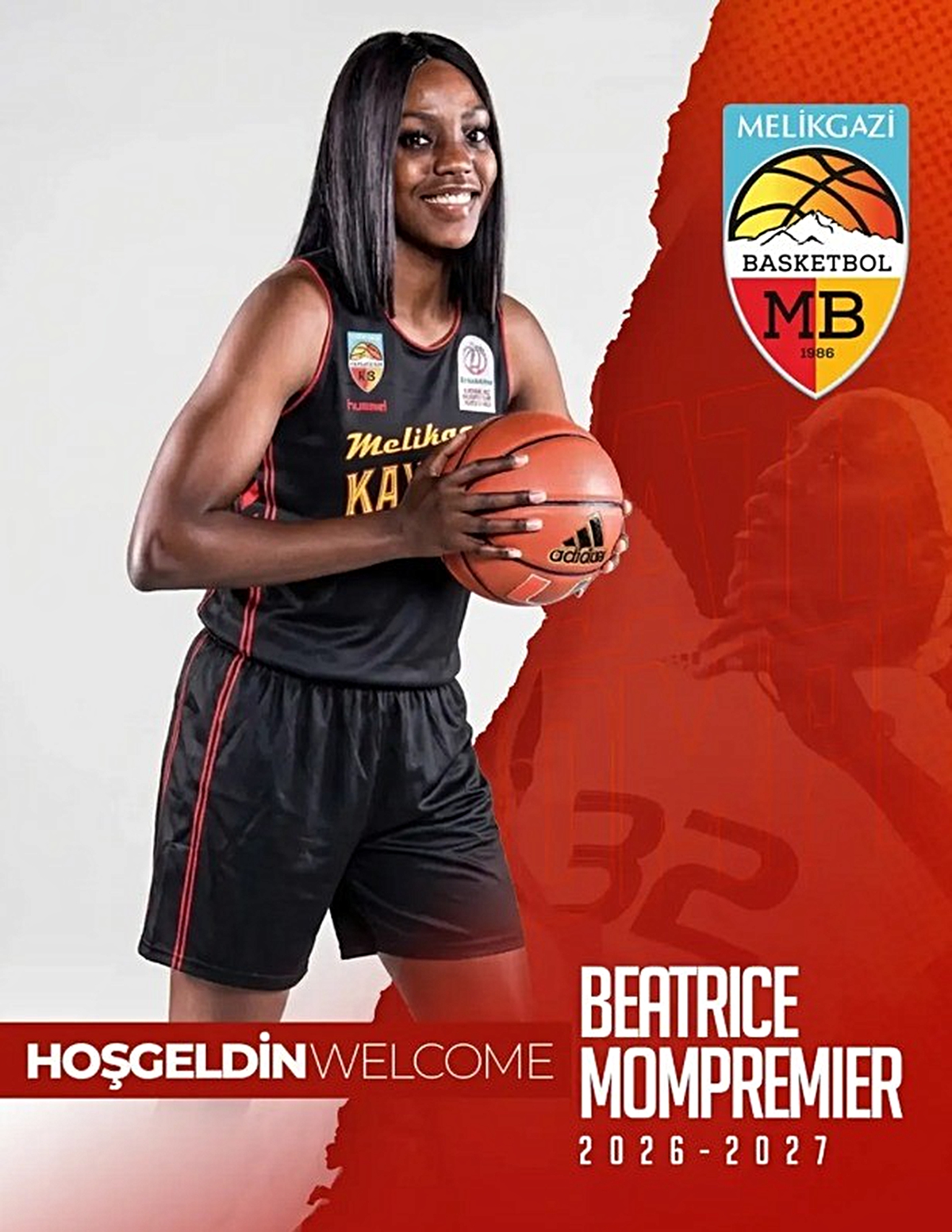 Beatrice Mompremier, Melikgazi Kayseri’de