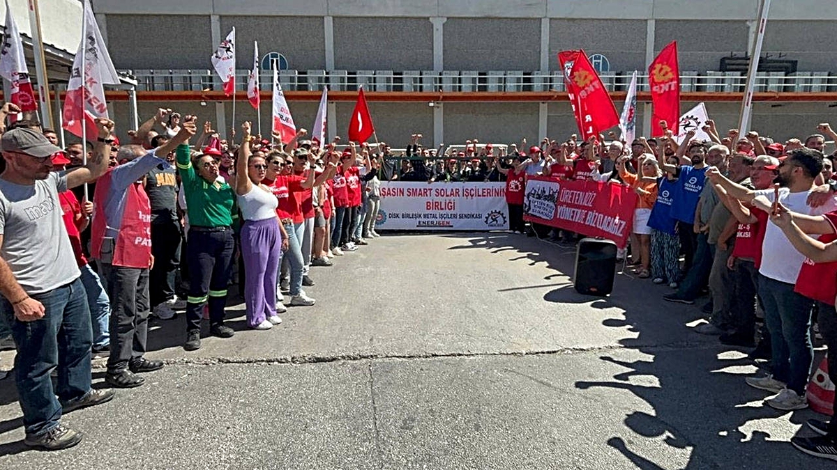 Birleşik Metal-İş'ten Smart Solar Fabrikası'ndaki İşçilere Dayanışma Açıklaması