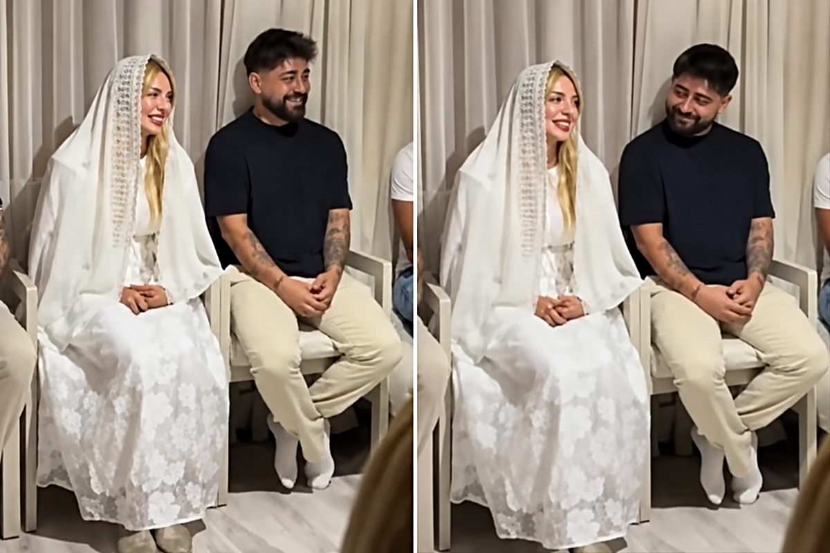 İmam nikahında gelin mehir isteğini arşa çıkardı