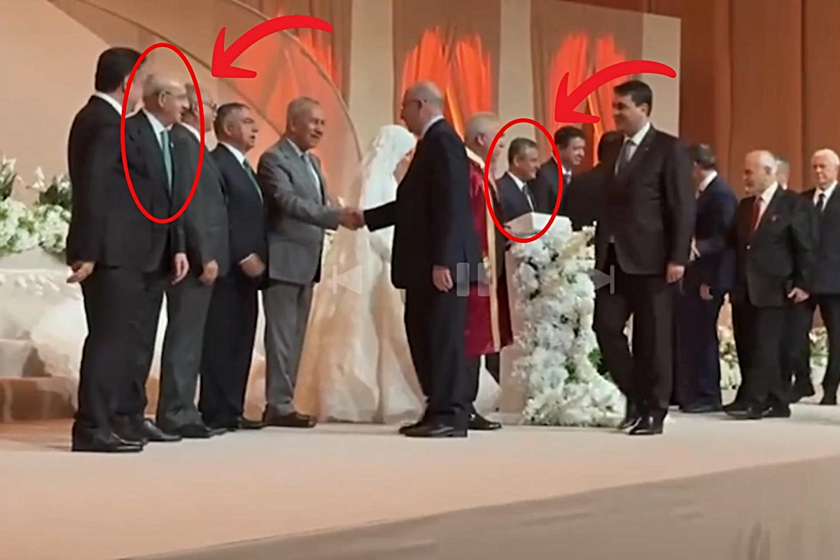 Kılıçdaroğlu ve Özel aynı nikahta şahit: Bu kez tokalaşmadılar