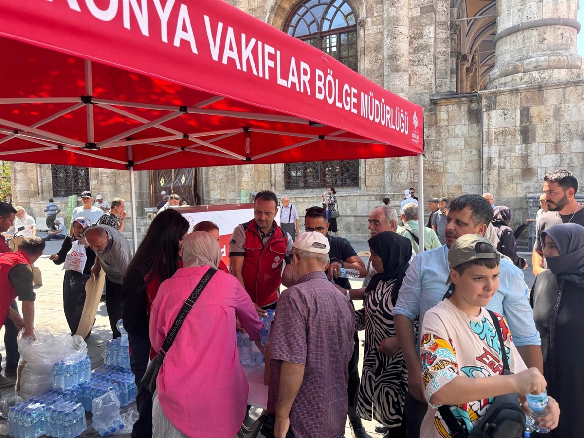 Konya'da çeşitli vakıfların hayır şartları yerine getirildi