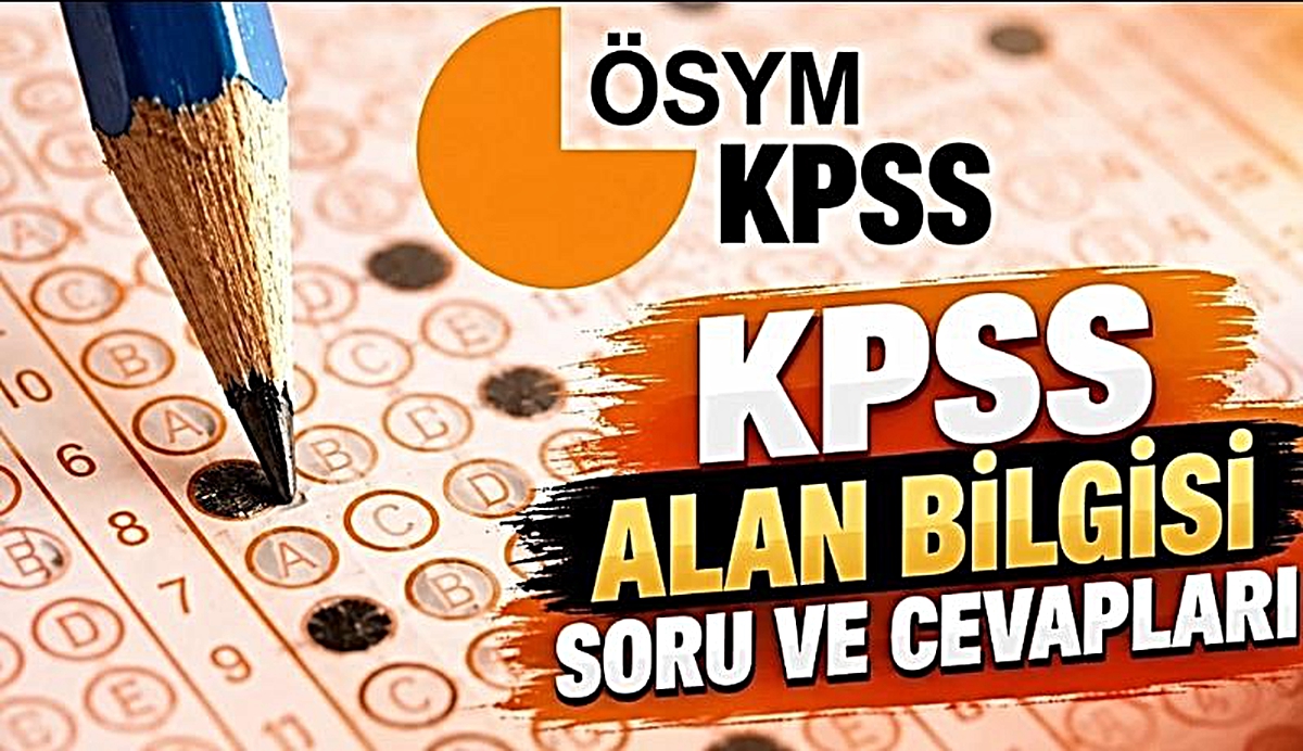 KPSS Alan Bilgisi soruları ve cevapları PDF açıklandı mı, 12 Eylül KPSS ÖSYM kitapçıkları erişime açıldı mı?