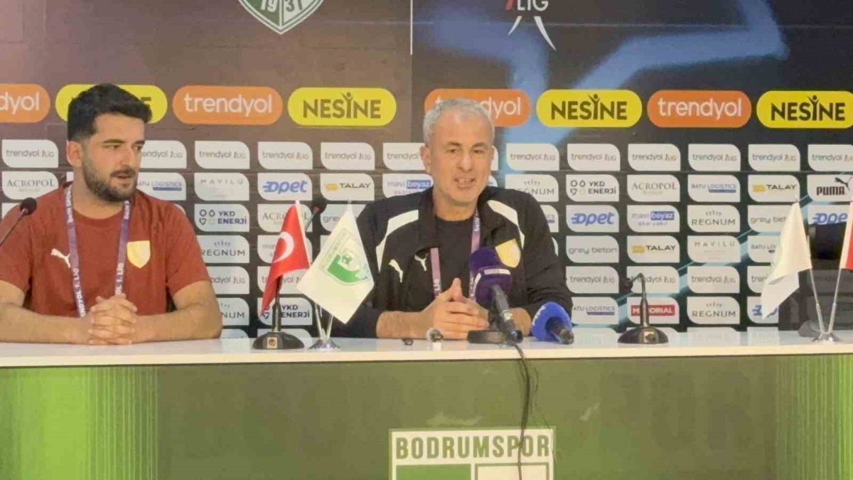 Sefer Yılmaz: 'Üst sıralara oynayacak bir Bodrumspor oluşturmak istiyoruz'