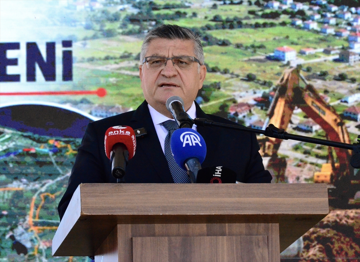 Sinop'ta Kanalizasyon Şebeke İnşaatı Projesi için temel atma töreni düzenlendi