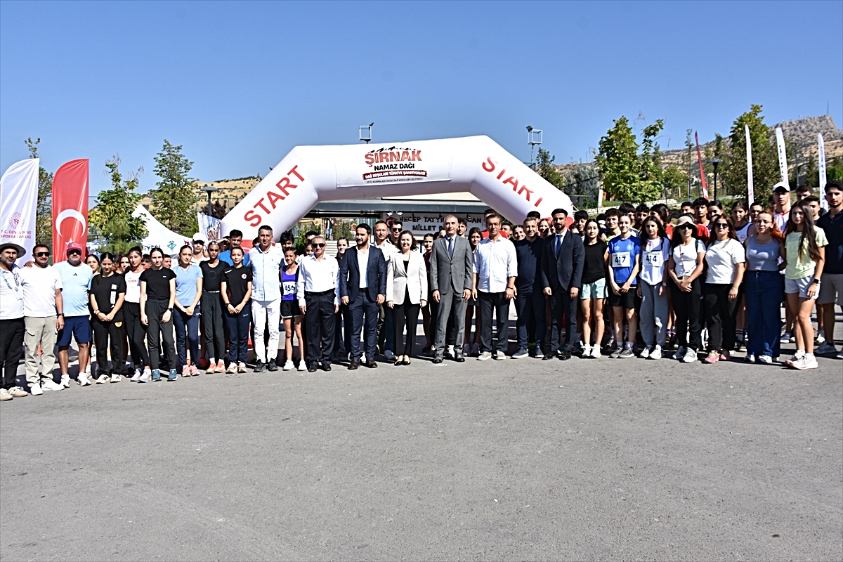 Şırnak'ta Dağ Koşuları Türkiye Şampiyonası İl Karmalar Ligi'nin finali yapıldı