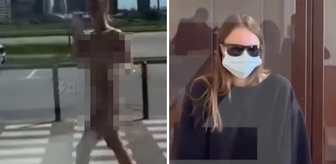 Sokakta çıplak canlı yayın yapan modele ağır hapis cezası