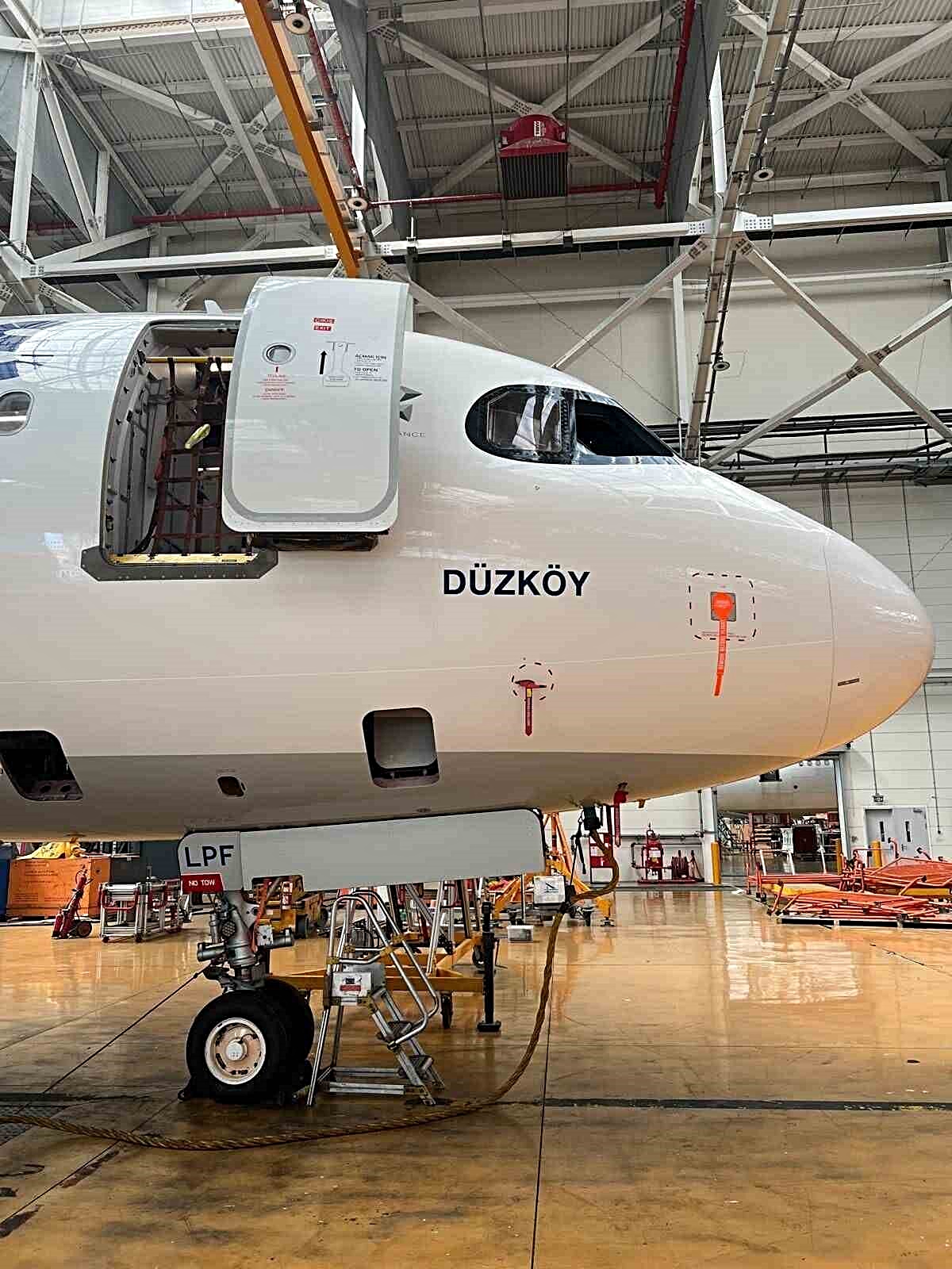 THY uçağına Bakan Uraloğlu’nun doğduğu ilçenin adı verildi