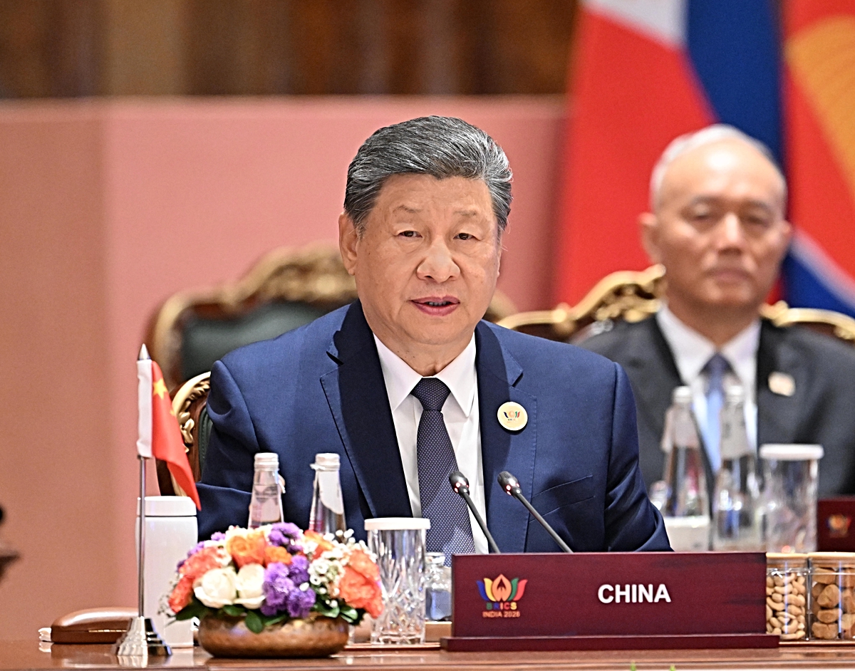 Albüm: Çin Cumhurbaşkanı Xi, 'genişletilmiş BRICS' işbirliğine yönelik beş inisiyatif önerdi