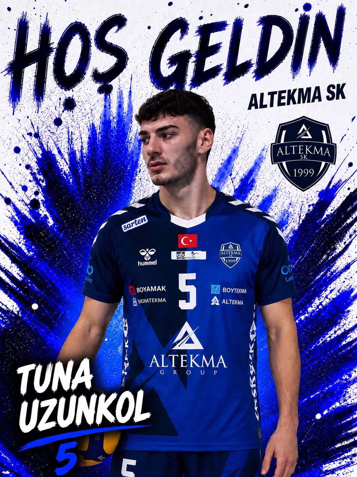 Altekma orta oyuncu Tuna'yı aldı
