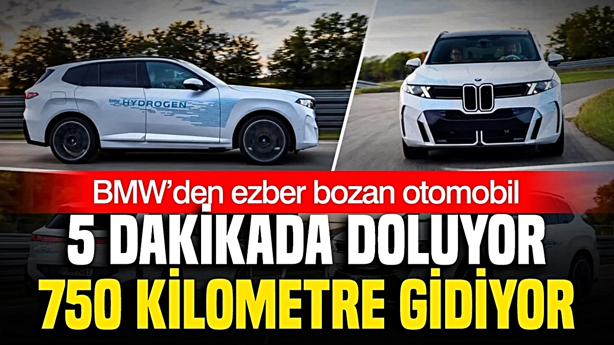 BMW iX5 Hydrogen seri üretime hazırlanıyor
