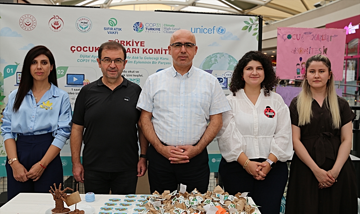 Denizli'de çocuklara çevre ve iklim değişikliği konusunda farkındalık etkinliği