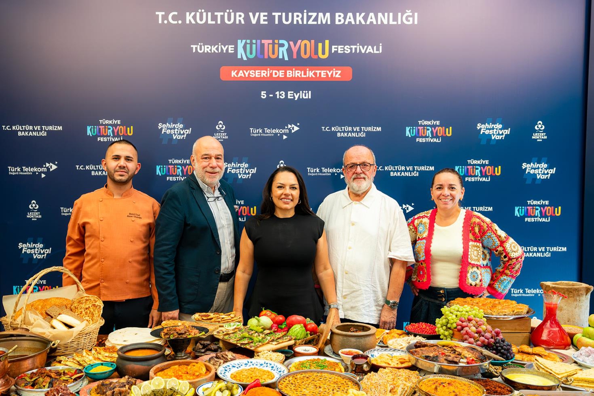 Kayseri Kültür Yolu festivalinde 34 lezzet noktası ziyaret edildi