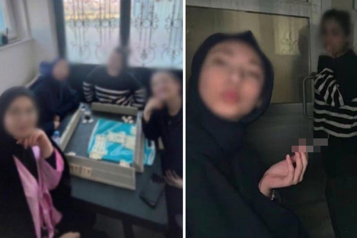 Meslek lisesinde skandal görüntüler! Sınıfta okey oynayıp sigara içtiler
