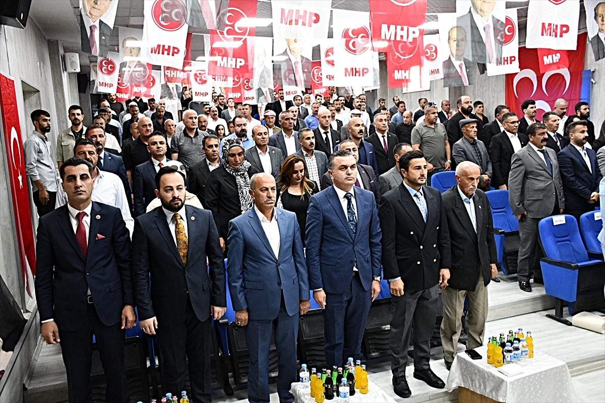 MHP Hakkari İl Başkanlığı 6. Olağan Kongresi yapıldı
