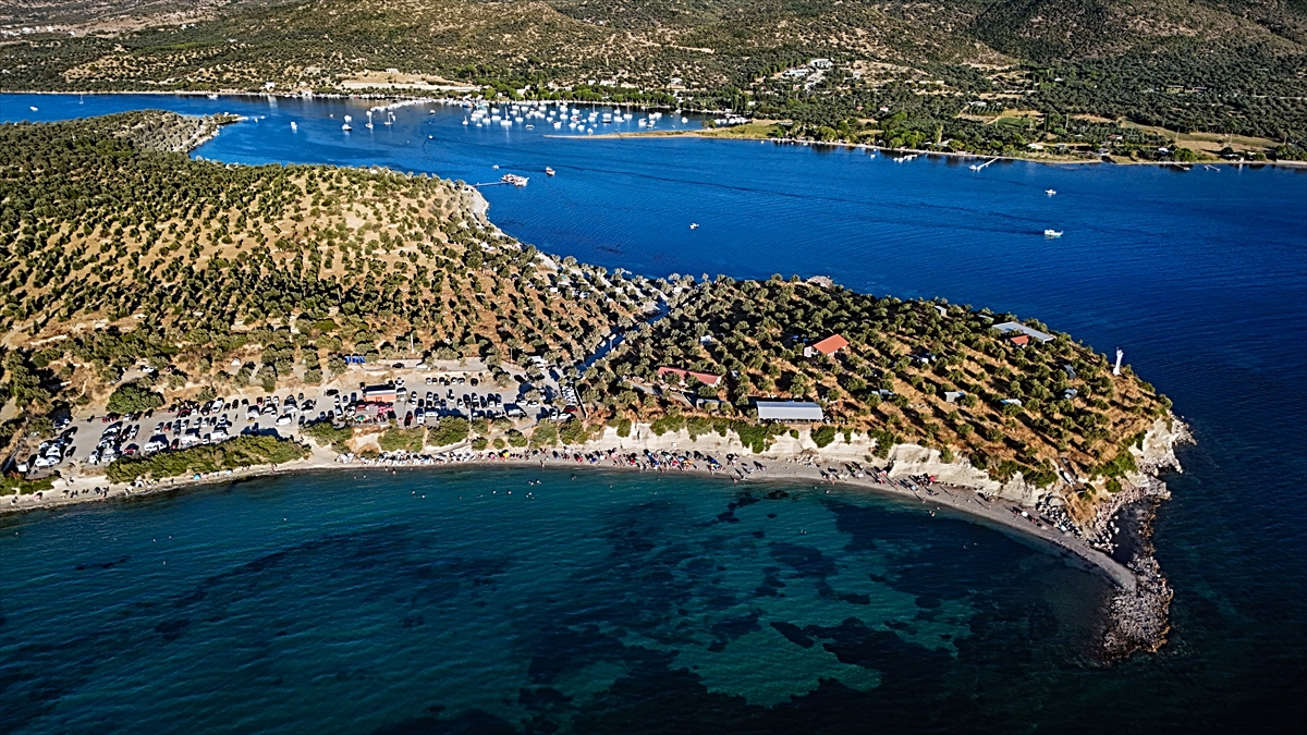 Pissa Koyu'nda tatilcilerden geriye çöpler kaldı