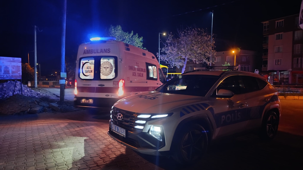 Tekirdağ'da silahlı kavgada bir kişi yaralandı