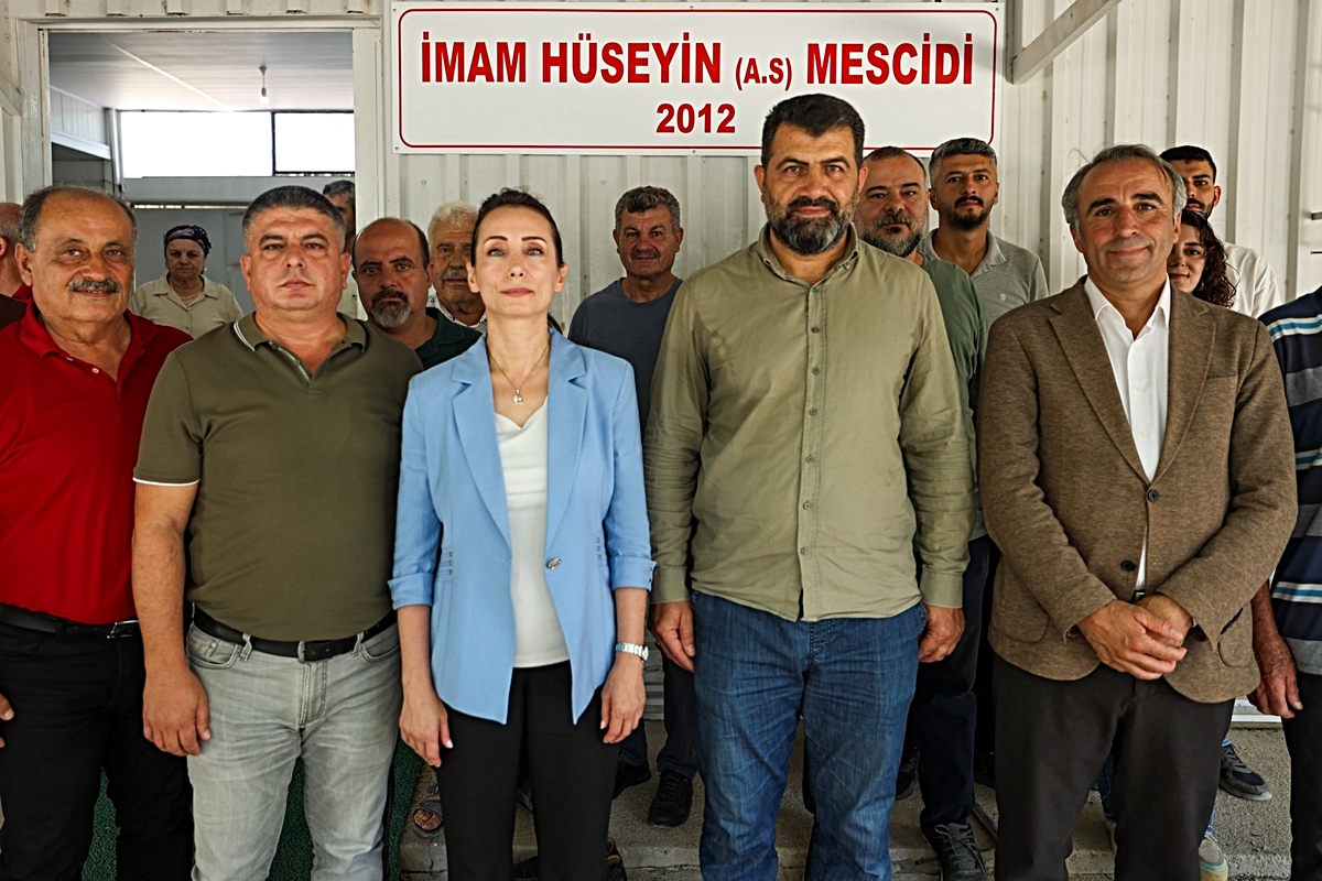 Tülay Hatimoğulları Hatay’da Alevi kanaat önderleriyle görüştü