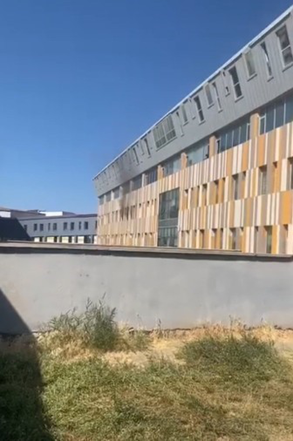 Van Eğitim ve Araştırma Hastanesinde korkutan duman