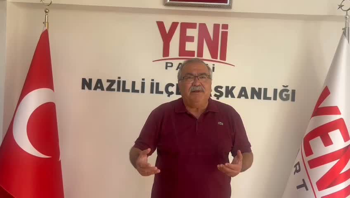 YENİ Partili Bülbül: 'Gençlerimiz ay sonunu değil, geleceğini düşünmeli'