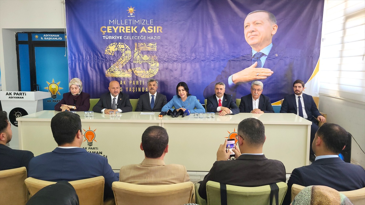 AK Parti Genel Başkan Yardımcısı Ayan, Adıyaman'da konuştu: