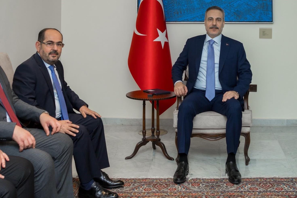 Bakan Fidan, Suriye Türkmen Meclisi Başkanı Mustafa ile görüştü