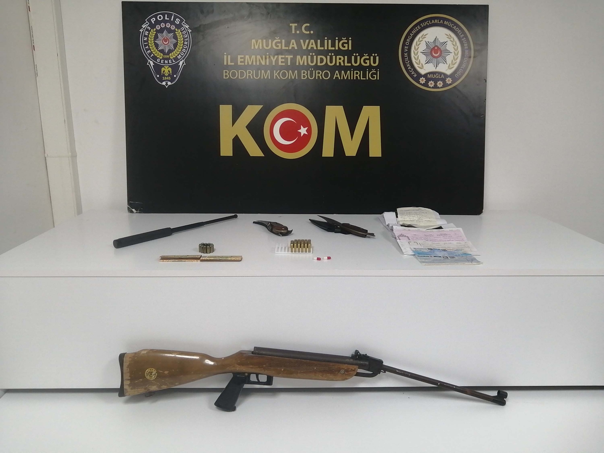 Bodrum'da 'Sokaklar Güvende' operasyonu: 7 gözaltı