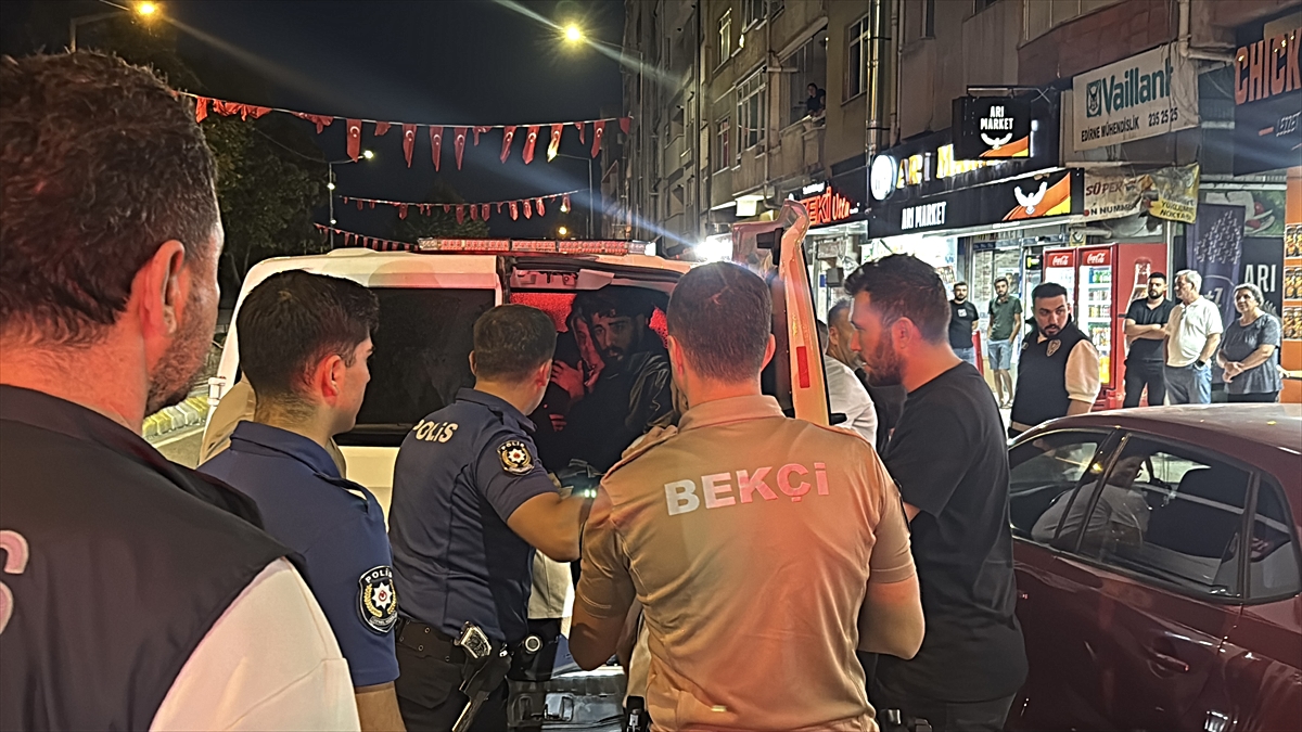 Edirne'de 10 düzensiz göçmen yakalandı