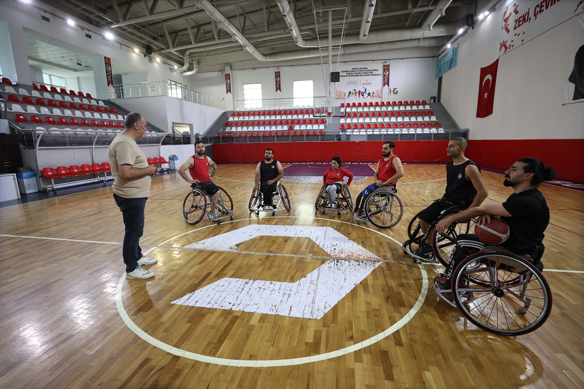 Gazişehir Gaziantep'in tekerlekli sandalye basketbolunda hedefi play-off
