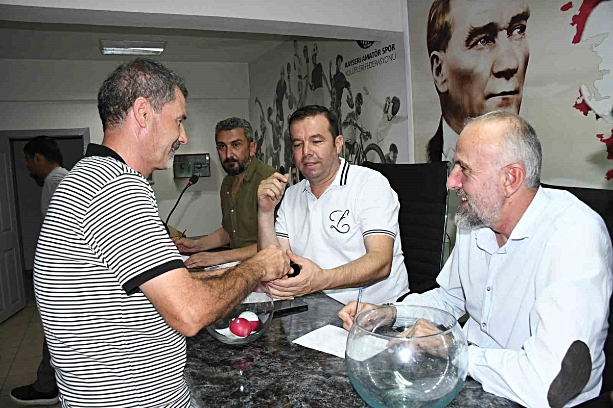 Kayseri Süper Amatör Küme’de fikstür heyecanı