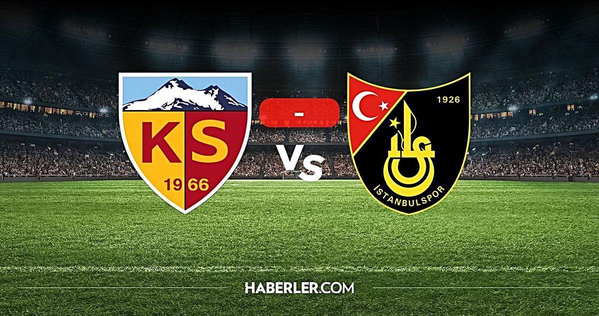 Kayserispor İstanbulspor maçı kaç kaç? CANLI MAÇ ANLATIMI Kayserispor İstanbulspor golleri kim attı, dakika kaç?