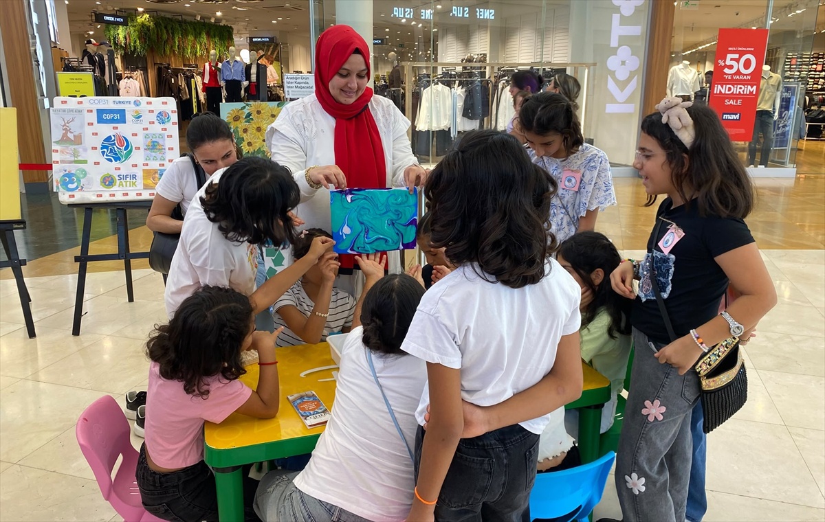 Mersin'de iklim değişikliği farkındalık etkinliği düzenlendi